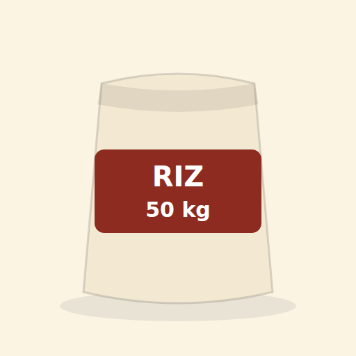 [RIZ-50] Riz (sac 50 kg)